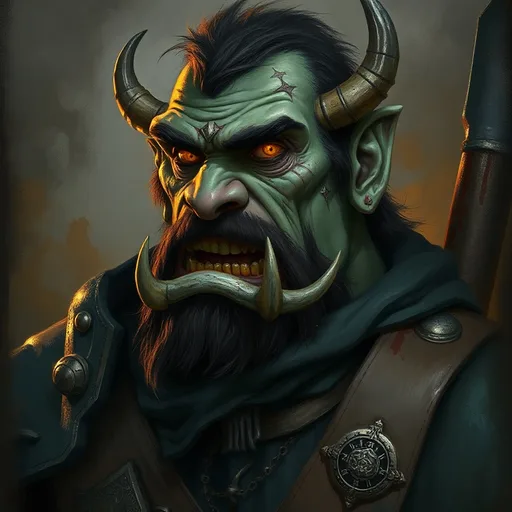 An orc recruit